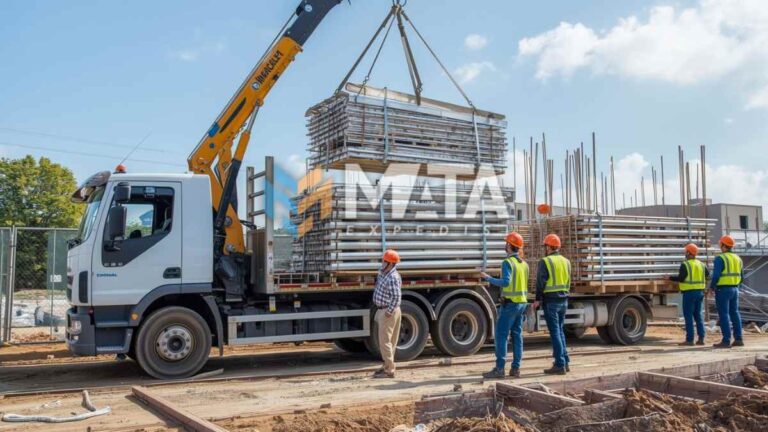 Jasa Pengiriman Barang Konstruksi